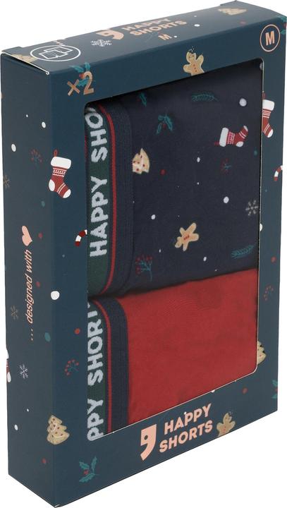 Produktbild Happy shorts Boxershort Casual Bequem sitzend (M, 2er Pack)