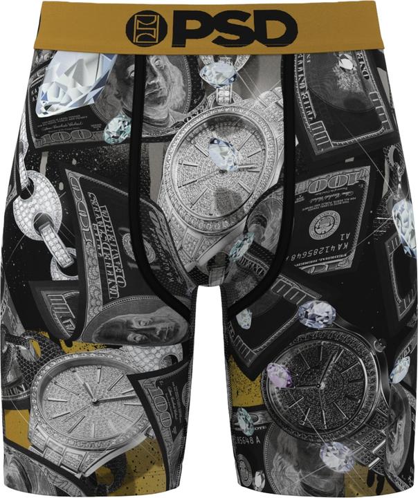 Produktbild PSD Boxershorts SILVER BANDS Unterhosen (M, Einzelpack)