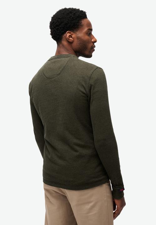 Produktbild Superdry Grandad-Oberteil im Vintage-Stil mit langen Ärmeln (S)