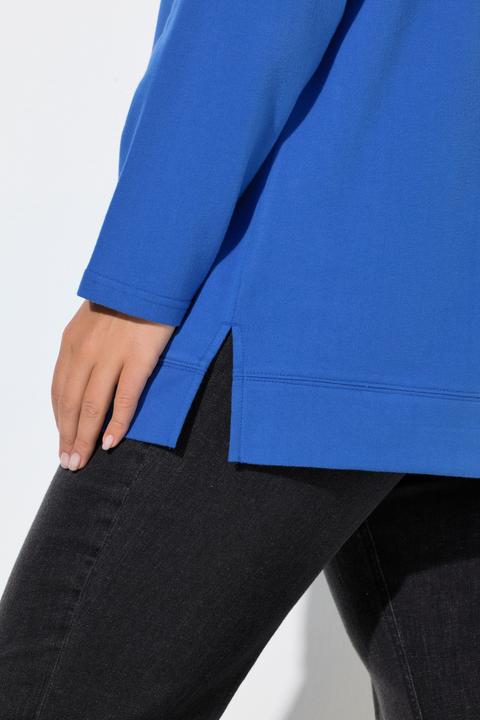 Produktbild Ulla Popken Sweatshirt, Herz, Stehkragen, Langarm (42)