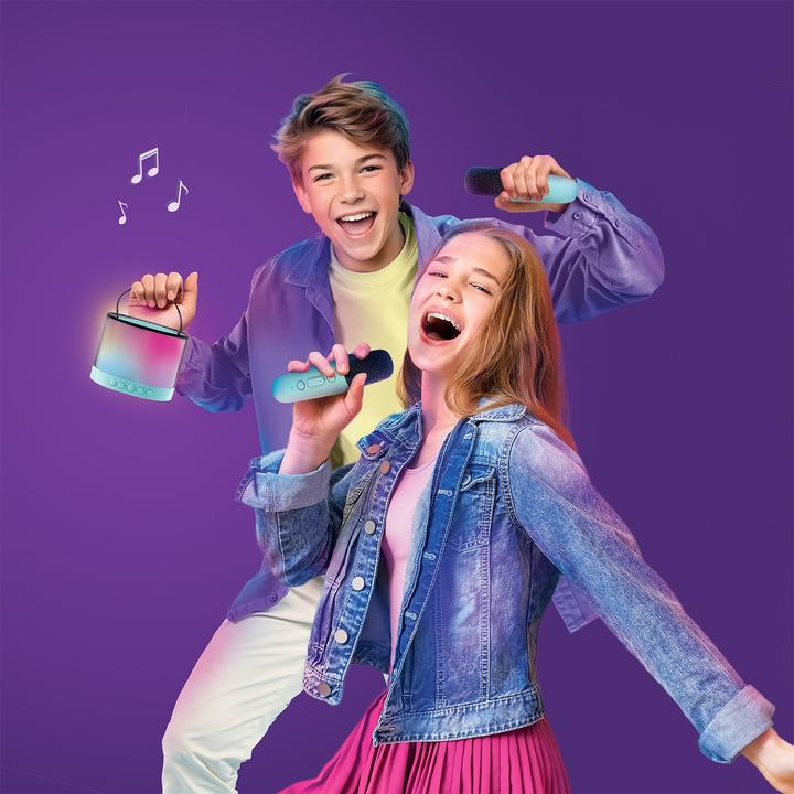 Image du produit Canal Toys - Creator Mini Karaoke Station mit Bluetooth Lautsprecher INF 044– 2 Mikrofone kabellos &