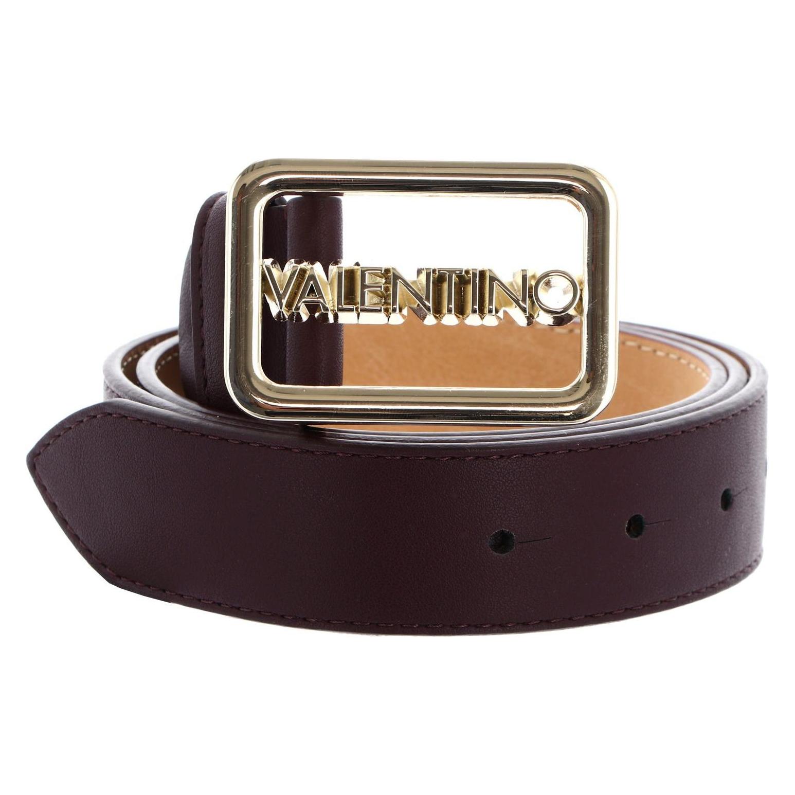 Valentino, Damen, Gürtel, Around Plaque Buckle Belt, Rot