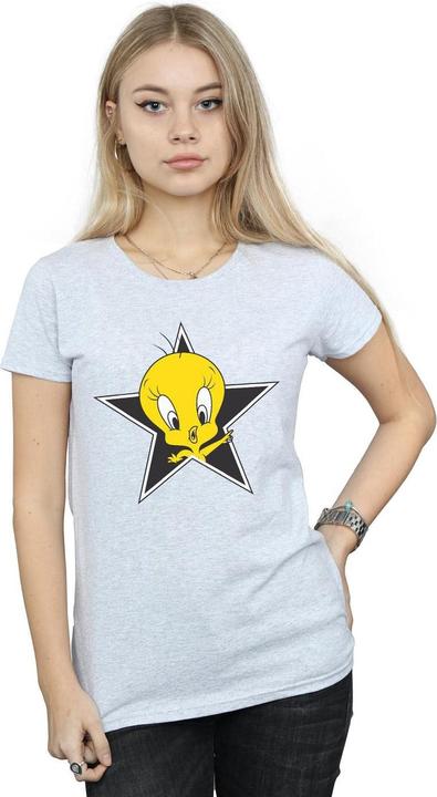 Immagine prodotto Looney Tunes Tweety Pie Star Maglietta Donna (XL)