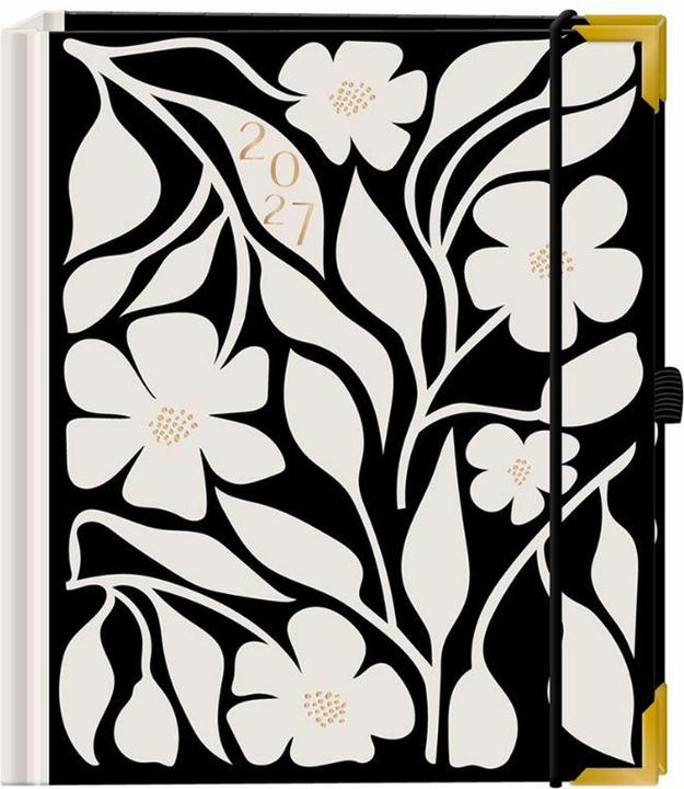 Produktbild Terminplaner A5 Premium Blumen 2027 (A5, 1 Woche / 2 Seiten)