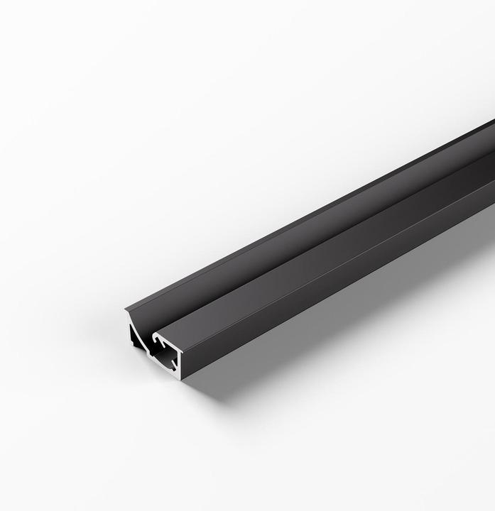 Halemeier ChannelLine S2 schwarz 10er Set L=3000 Aluminiumprofil