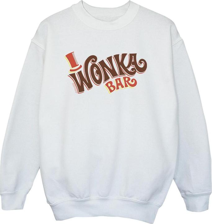 Produktbild Willy Wonka & the Chocolate Factory Bar Logo Sweatshirt Jungen (104)