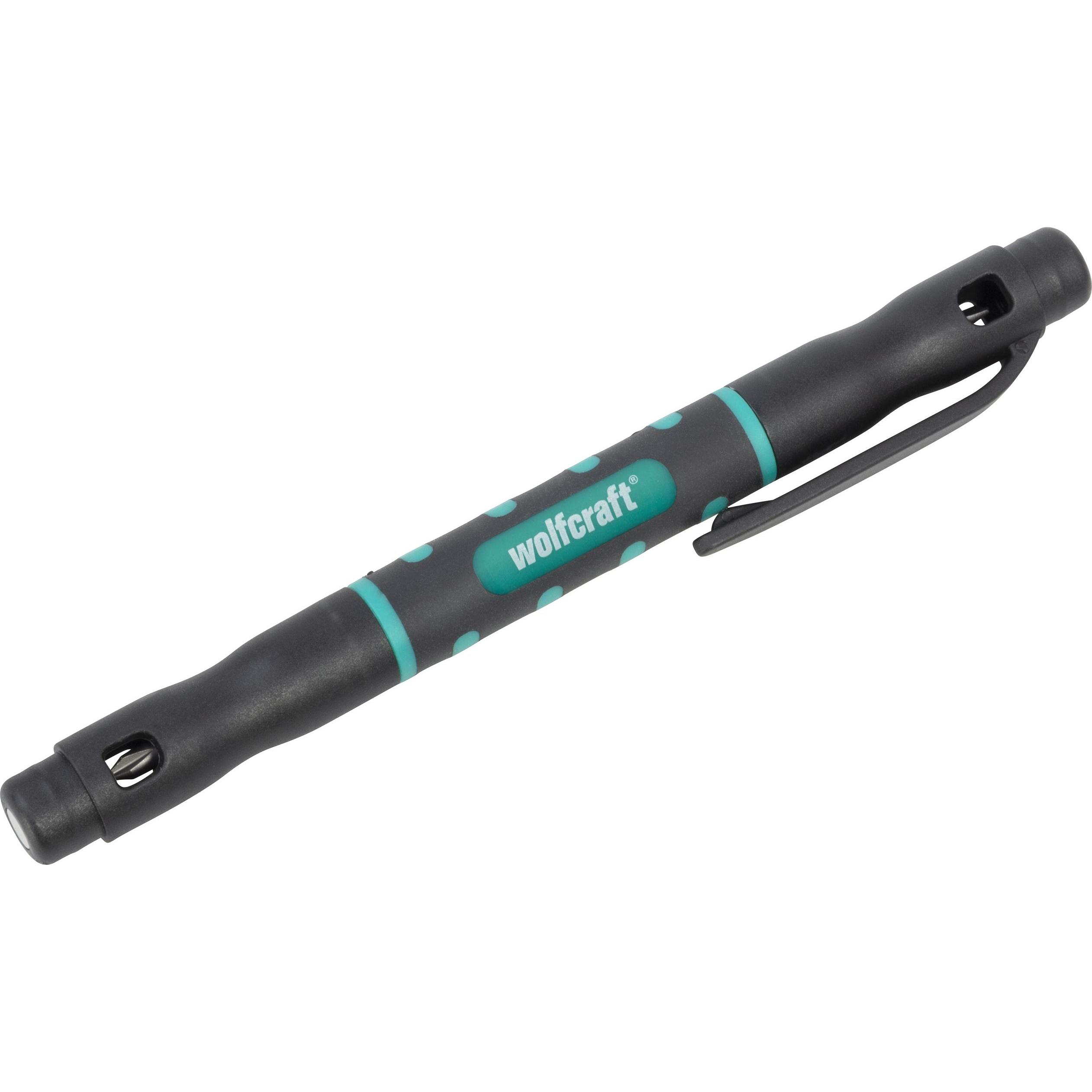 Thumbnail - wolfcraft, Schraubenzieher, Mikro-Bit-Pen I Taschenwerkzeug für Mikro-Schrauben