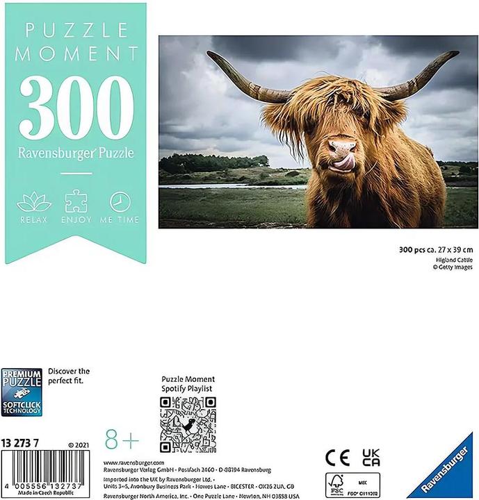 Produktbild Ravensburger Puzzle Highland Cattle (300 Teile)