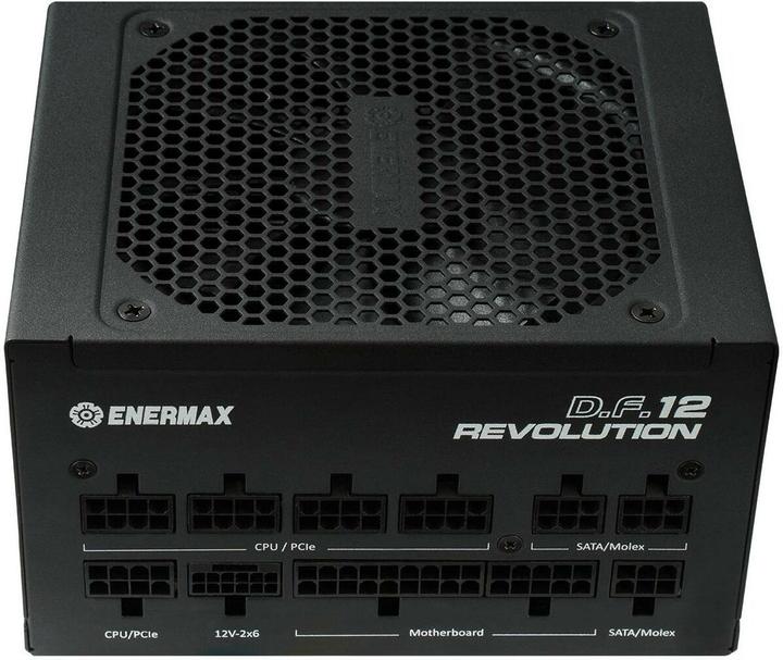 Produktbild Enermax Revolution D.F. 12 ATX3.1 PCI-e 5.1 Ultrakompakt 750W Netzteil 80Plus Gold Vollmodular 50 pr (750 W)