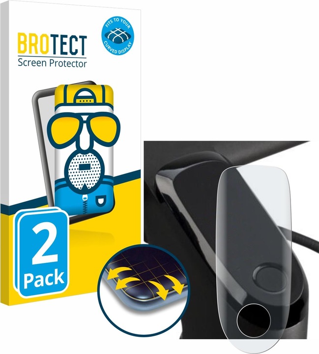 Produktbild BROTECT Fullscreen Schutzfolie Displayschutz Folie Matt Entspiegelungsfolie