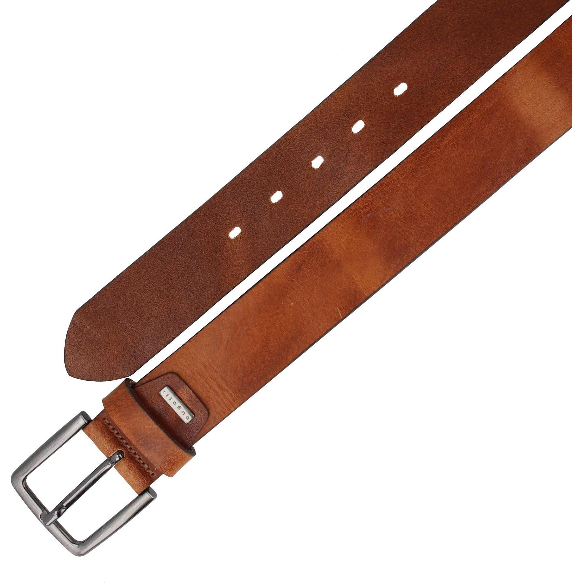 Thumbnail - Bugatti, Herren, Gürtel, Gürtel Leder, Braun, (100)