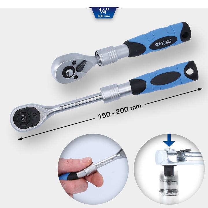 Produktbild Brilliant Tools BT020996 (1/4")