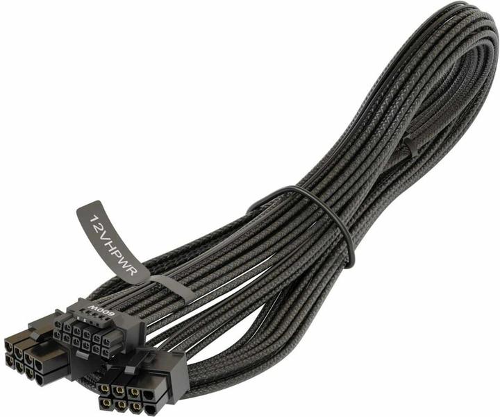 Seasonic 12VHPWR Câble adaptateur 75 cm, noir