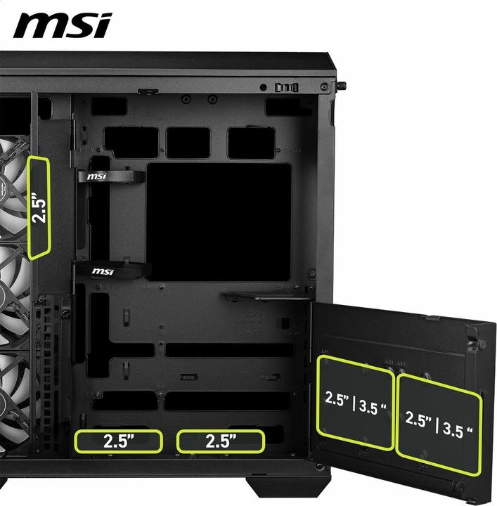 Image du produit MSI MAG Pano 100R PZ (ATX, mATX, Mini-ITX)