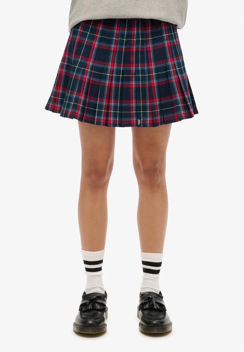 Actual product image Superdry Mid Rise Check Mini Skirt (M)