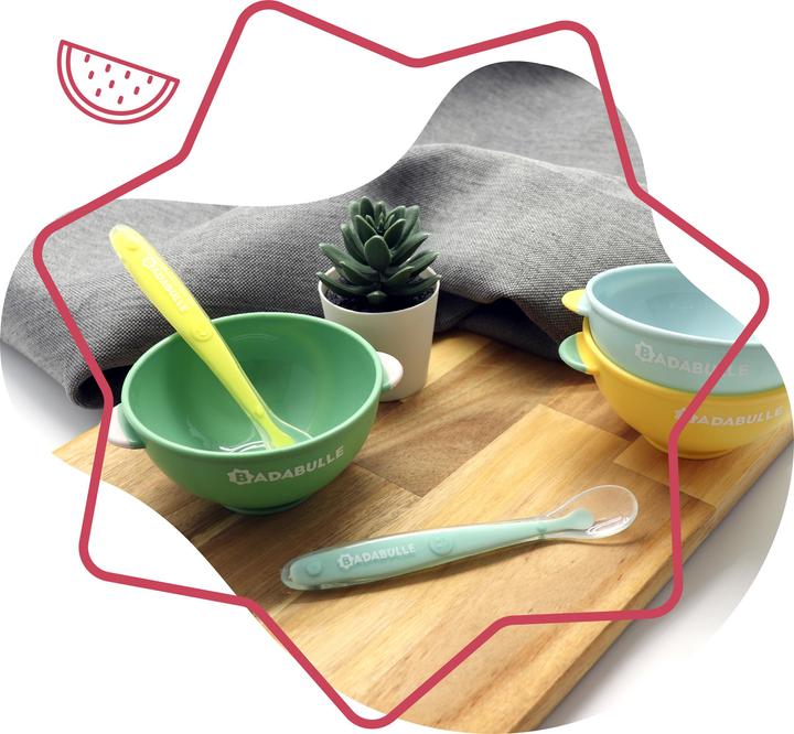 Actual product image Badabulle Silicone spoon
