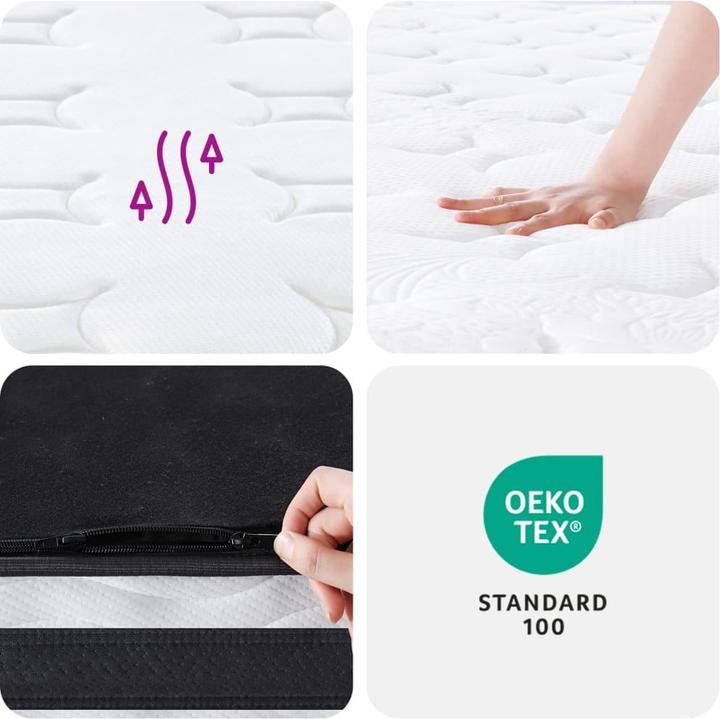 Produktbild vidaXL Bonnell-Federkern-Matratze (90 x 190 cm)