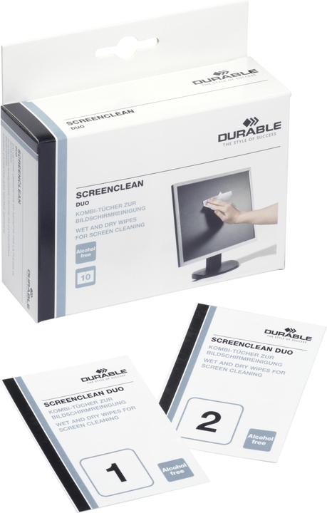 Actual product image Durable Screenclean Duo (10 x)