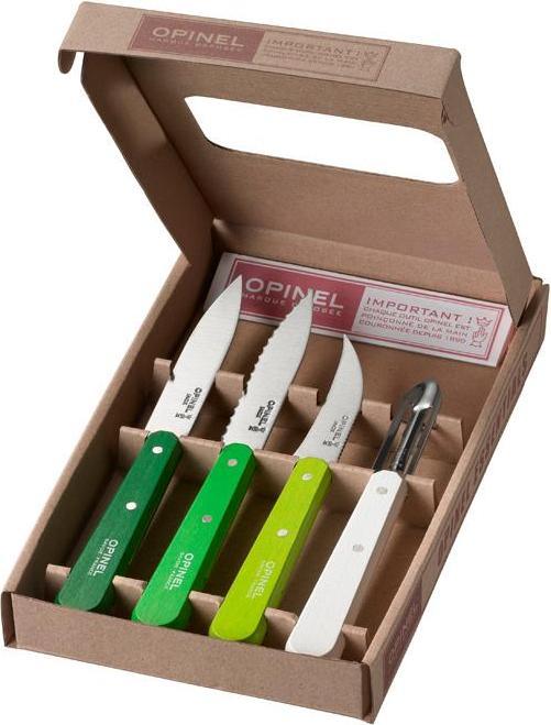 Produktbild Opinel LES ESSENTIELS PRIMAVERA Küchenmesser-Set 4-teilig