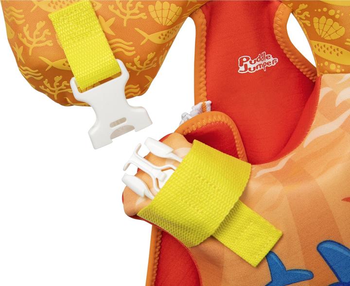 Productafbeelding Bestway Puddle Jumper® zwemvest kleine walvis met stoffen overtrek, 0-2 jaar (tot 15 kg)