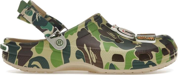 Image du produit Crocs Classic Clog A Bathing Ape ABC Camo Green (40)