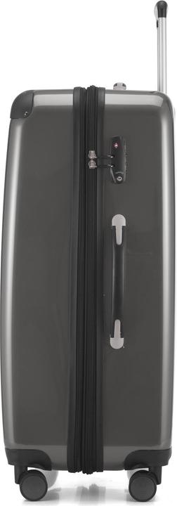 Image du produit Hauptstadtkoffer Alex, Valise rigide avec TSA surface brillante, titane (119 l)