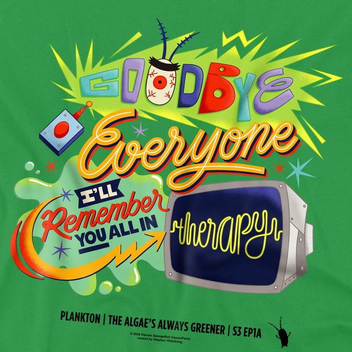 Produktbild Spongebob Squarepants Therapy TShirt (M)