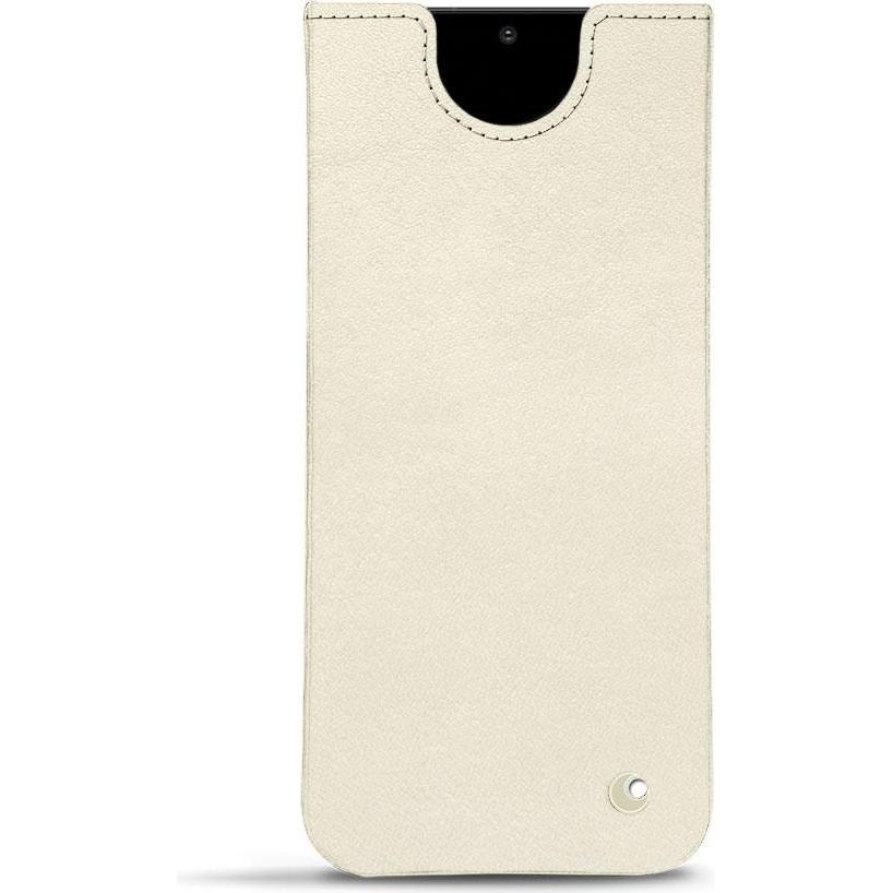 Noreve Lederschutzhülle (Samsung Galaxy S20 Ultra 5G), Smartphone Hülle, Weiss