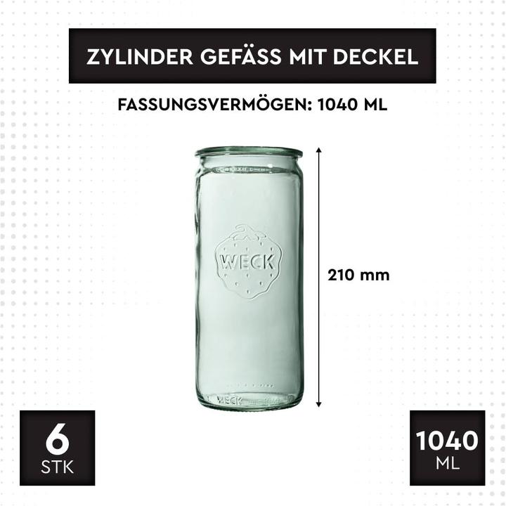 Productafbeelding Weck Cilinder (1 Pcs., 1.04 l)