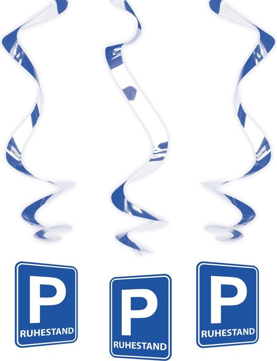 Image du produit Folat Retraite Décoration à suspendre 'Retraite' - 3 pièces (3 pcs)