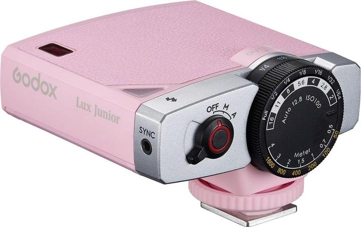 Produktbild Godox Retro Lux Junior Pink (Aufsteckblitz, Canon, Fujifilm, Nikon, Olympus, Sony)