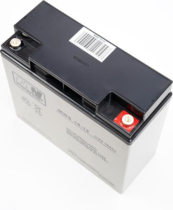 Actual product image MPL MW Power MWS 18-12 - Sealed lead acid (VRLA) - 12 V - 1 piece(s) - Black -