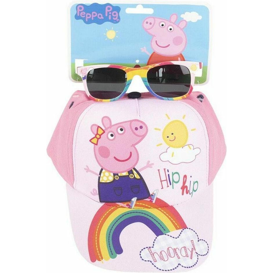 Thumbnail - Peppa Pig, Unisex, Cap, Mützenset Gafas de Sol, 51 cm, Rosa, Rosa, (51)