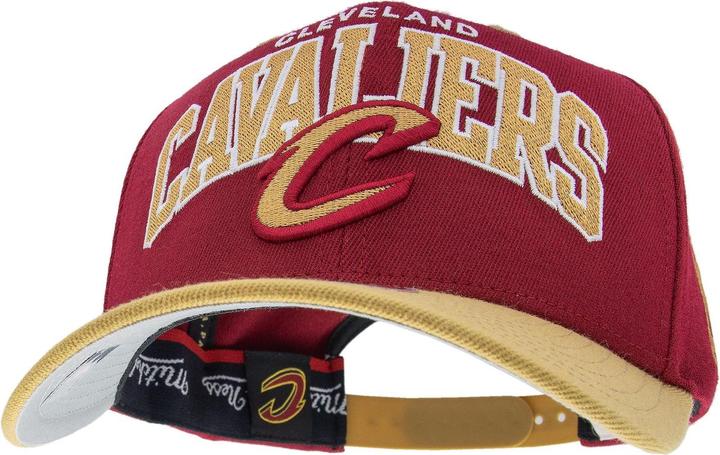 Produktbild Mitchell & Ness M&N Stretch Snapback Classic Red Cap - Cleveland Cavaliers (One Size)