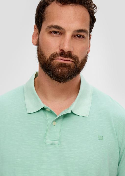 Actual product image S.Oliver Polo-Shirt Poloshirt mit kleinem Logo-Print (XXL)
