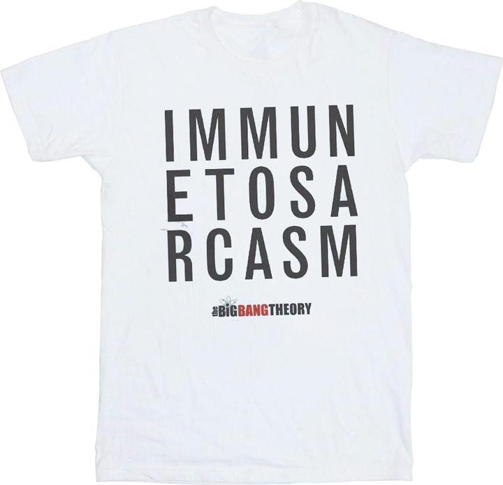 Produktbild Dam Immune To Sarcasm TShirt Jungen (152, 158)