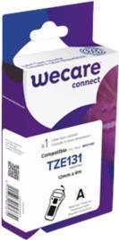 Image du produit Wecare Ruban compatible avec BROTHER TZE-131 noir sur transparent (1.20 cm, Noir)