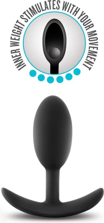Immagine prodotto Blush Platinum Silicone Vibra Slim Plug MittelgroÃ