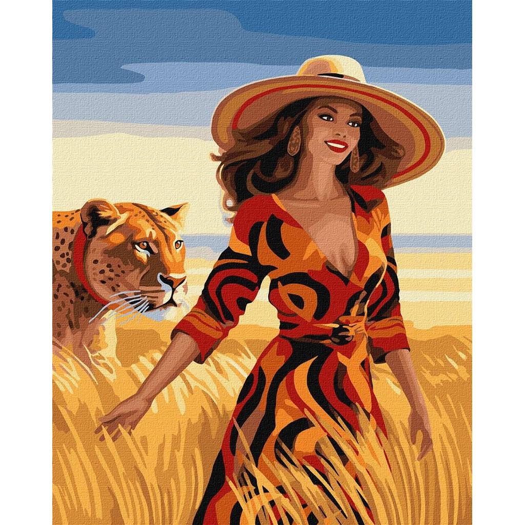 Ideyka Malen nach Zahlen - Ein Spaziergang im Feld (56585515)