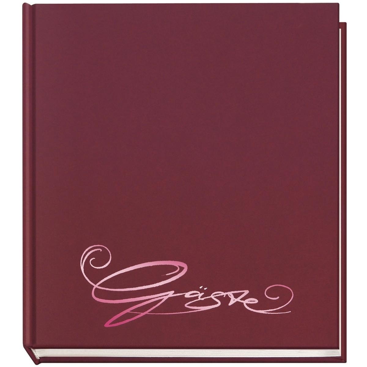 Veloflex, Fotoalbum, Gästebuch Classic 205x240mm 144 Seiten aubergine