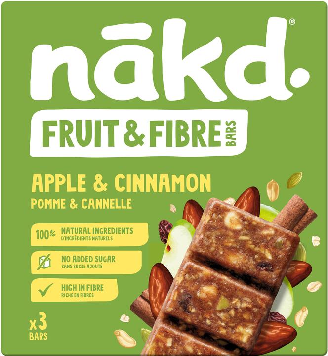 Produktbild Nakd Raw & Fibre (135 g, 3 Stk.)