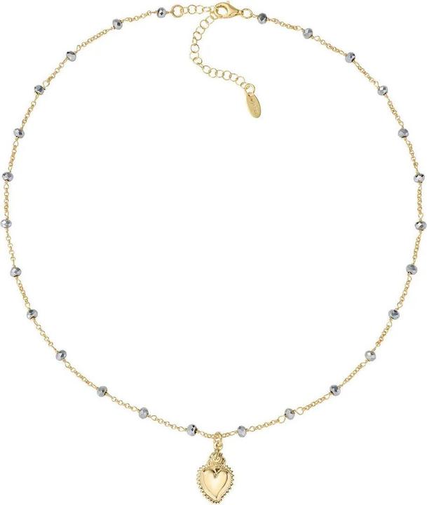 Amen Sacred Heart Halskette (Silber 925)