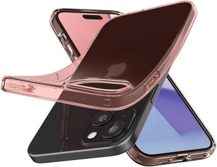 Actual product image Spigen Crystal Flex, rose crystal - iPhone 15 Plus (Apple iPhone 15 Plus)