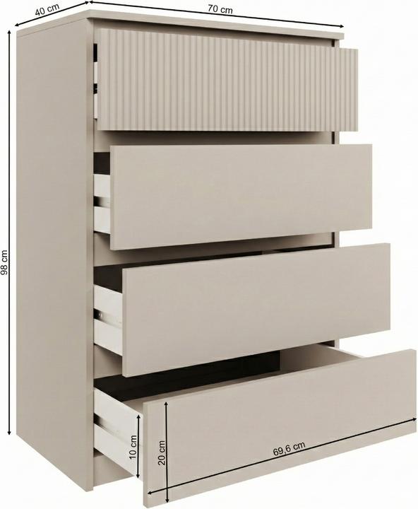 Actual product image Selsey Sandia (70 x 40 x 98 cm)