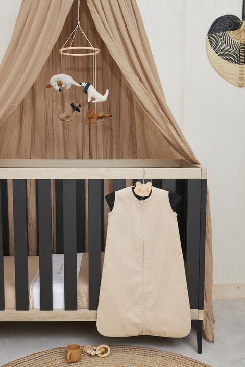 Produktbild Meyco Sommerschlafsak 70 cm uni sand (70 cm, 0.3 TOG, Sommer)