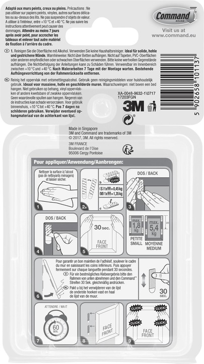 Actual product image Command Picture mounting strips (5.40 kg)