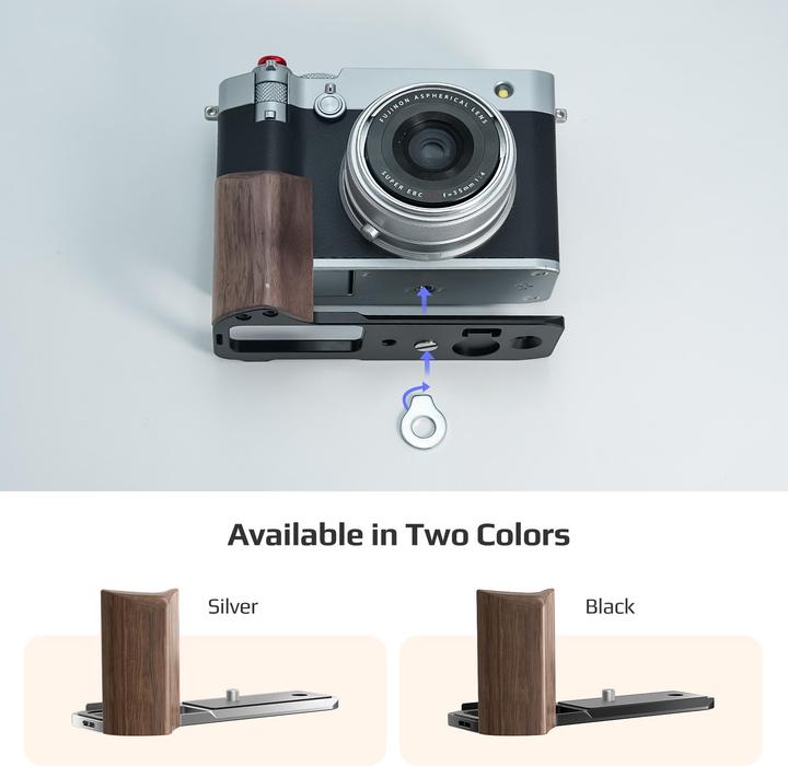 Image du produit Freewell Fuji GFX 100RF L Bracket (Black) (Appareil photo à objectif interchangeable)