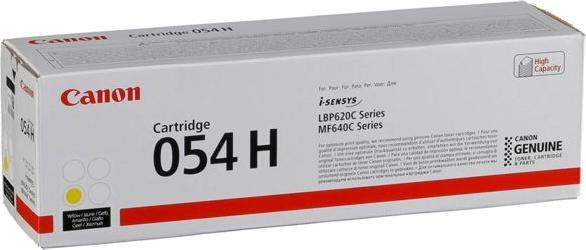Actual product image Canon 054 H Y (Y)