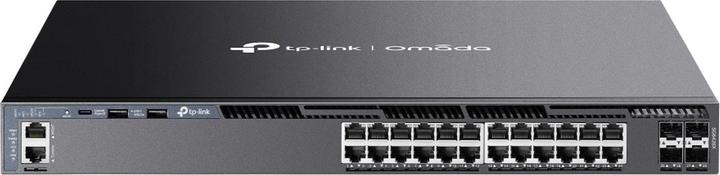 Image du produit TP-Link Omada 24-Port Gigabit Stackable L3 Managed Switch With 4 10ge Sf (28 ports)
