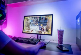 Immagine prodotto Newell LED-Streifen für 32-Zoll-Monitor (Multicolore, RGB, 132 cm, Interno)